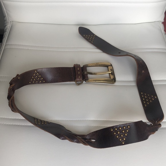 Guess Vintage Genuine Leather Belt, Size Small - Picture 4 of 5